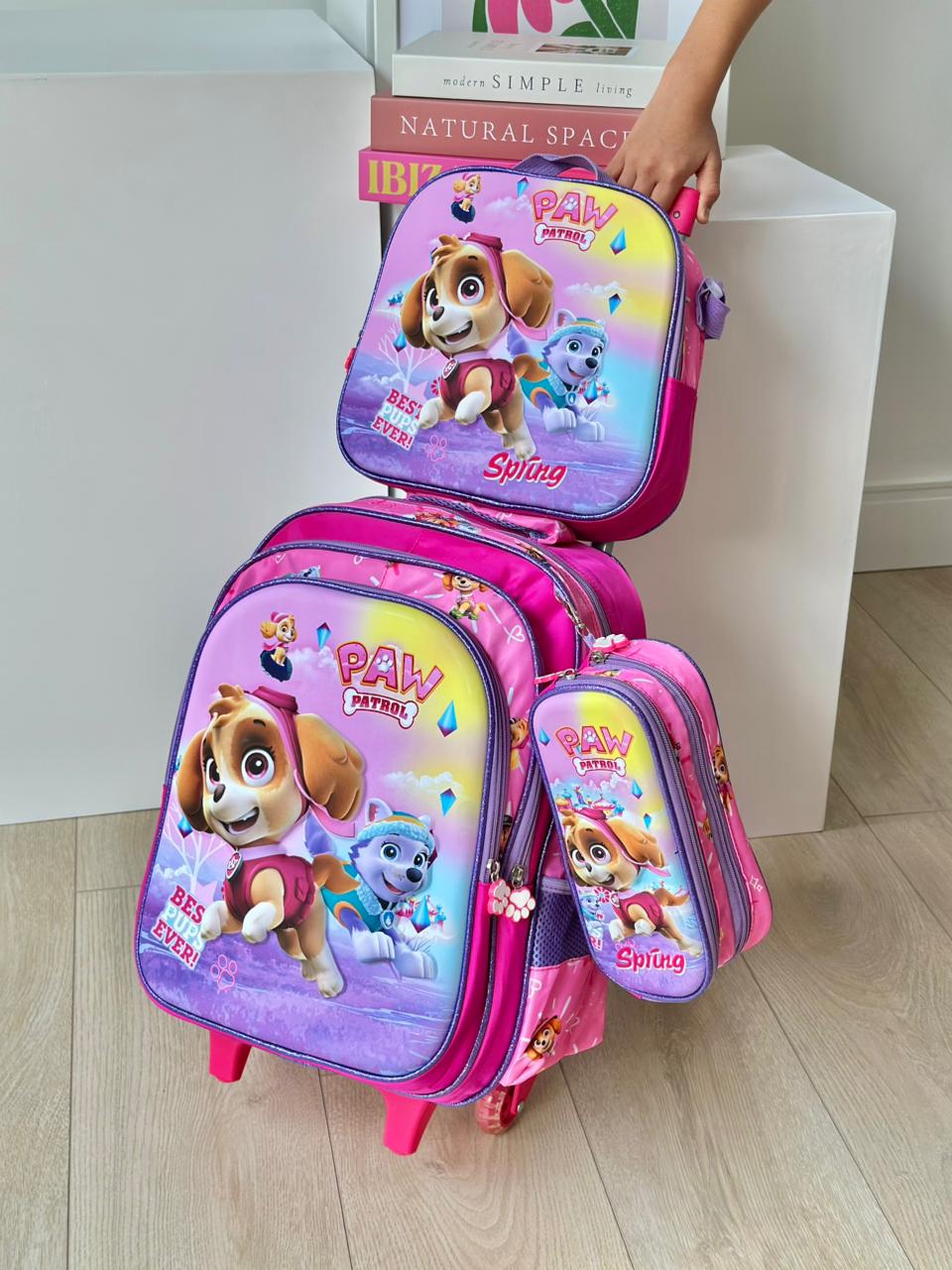 Morral Trio de Ruedas 3D